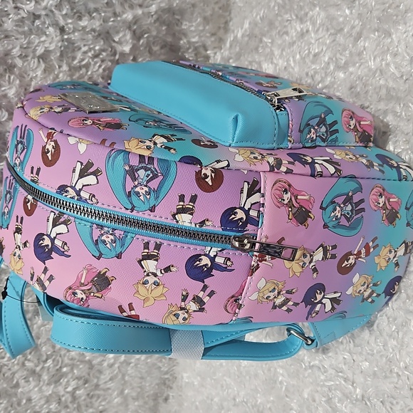 NWT Hatsune Miku Ombre Vocaloids Mini Backpack - Picture 2 of 13